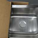 Elkay Drop-In Sink, 3 Hole, 21" x 15-3/4", Elite Satin DSE125223-1 Each