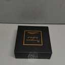 COLLECTIVE HOME - Ceramic Jewelry Tray, Decorative Trinket Dish for Rings Earrings Necklaces Bracelet Watch Keys, Birthday Mother's Day Christmas Gift for Women, 4.75", Black Surface (p)