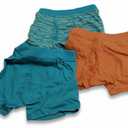 Hanes Toddler Boys' Organic Cotton Underwear, Pure Comfort 100% Cotton Boxer Briefs, 3PCS, Size 4T