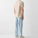 Men Y2k Skater Jeans Vintage Low Rise Baggy Straight Leg Jeans Casual Stretch Loose Fit Denim Pants Streetwear (Blue, XL)