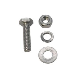 3 x (10 Sets) 1/4"-20 x 1 Stainless Steel Hex Head Screws Bolts, Nuts, Flat & Lock Washers, 18-8 (304) S/S, Fully Threaded