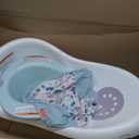 Fisher-Price Baby to Toddler Bath 4-in-1 Sling 'N Seat Tub with Removable Infant Support and 2 Toys, Pacific Pebble