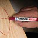 Markal 200 Lumber Crayon Economical Wax Based Marker, 1/2" Hex, 4-5/8" Length, Red (Pack of 12)