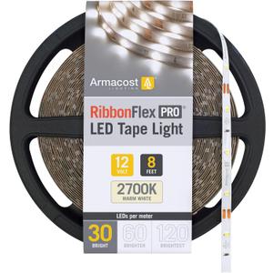 Armacost Lighting Professional LED Strip Light 131210, 8.2 ft, 2700K, 8.2 ft. (2700K Warm White)