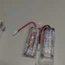 Tenergy 7.2V Battery Pack High Capacity 6-Cell 3000mAh NiMH Flat Battery Pack, Replacement Hobby Battery for RC Car, RC Truck, RC Tank, RC Boat with Standard Tamiya Connector, 2-Pack