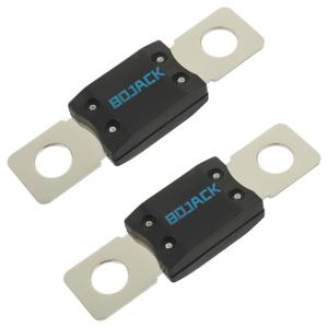 BOJACK MEGA/AMG High Current Fuse Bolt-on Fuse 50A Amp for Cars, Trucks, Construction Vehicles, Buses, Caravans (Pack of 2 ANM Fuses 50A)