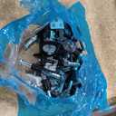 Prepac Astrid Tall Black Dresser for Bedroom: 16.5"D x 19.75"W x 50"H, 6-Drawer Chest for Bedroom by Prepac - Perfect Chest of Drawers for Ample Storage in Narrow Spaces