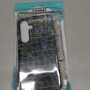 Case for Samsung Galaxy S24, Lustrous 2-Layer Durable Case for Girl Women,Green Toned Glass Tiles