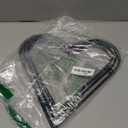 Aodaer 4 Pack 12 Inch Heart Wire Wreaths Frame Heart Metal Wreath Garland Green Wire Flower Wreath for Valentine's Day, Wedding Party, Home Ceremony Decoration