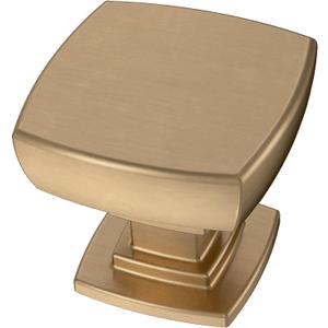Franklin Brass Parow Cabinet Knob, Champagne Bronze, 1-1/8 in (29mm) Dresser Drawer Pull, 10 Pack, P29542Z-CZ-B (1-1/8" (29mm), Champagne Bronze)