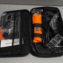 ENERTWIST Oscillating Tool, 4.2 Amp Oscillating Multitool Kit with 5 Oscillation Angle, 6 Variable Speed, 31pcs Saw Accessories, Auxiliary Handle and Carrying Bag, ET-OM-500
