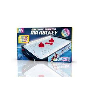 NIFTY GLOW IN THE DARK TABLE TOP AIR HOCKEY GAME