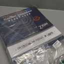 Zion Judaica LED Large Display Menorah Silver Electric Hanukah Menorah Powered by USB Hanukkiah with LED Flame-Shaped Bulbs Chanukah Lights Minorah Hanukah Dcor