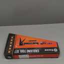 Caulk Gun Kit, Smooth Silicone Caulking Gun and Caulk Remover Tool, Sealant Finishing Tool Grout Scraper for Kitchen Bathroom Window Sink Joint, All in One with Gift Box