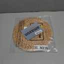 Dandat 100 Pcs Disposable Printed Woven Paper Placemats Bulk 11 Inch Round Wicker Printed Chargers Place Mat Farmhouse Braided Rattan Tablemats for Wedding Dinner Party(Light Brown)