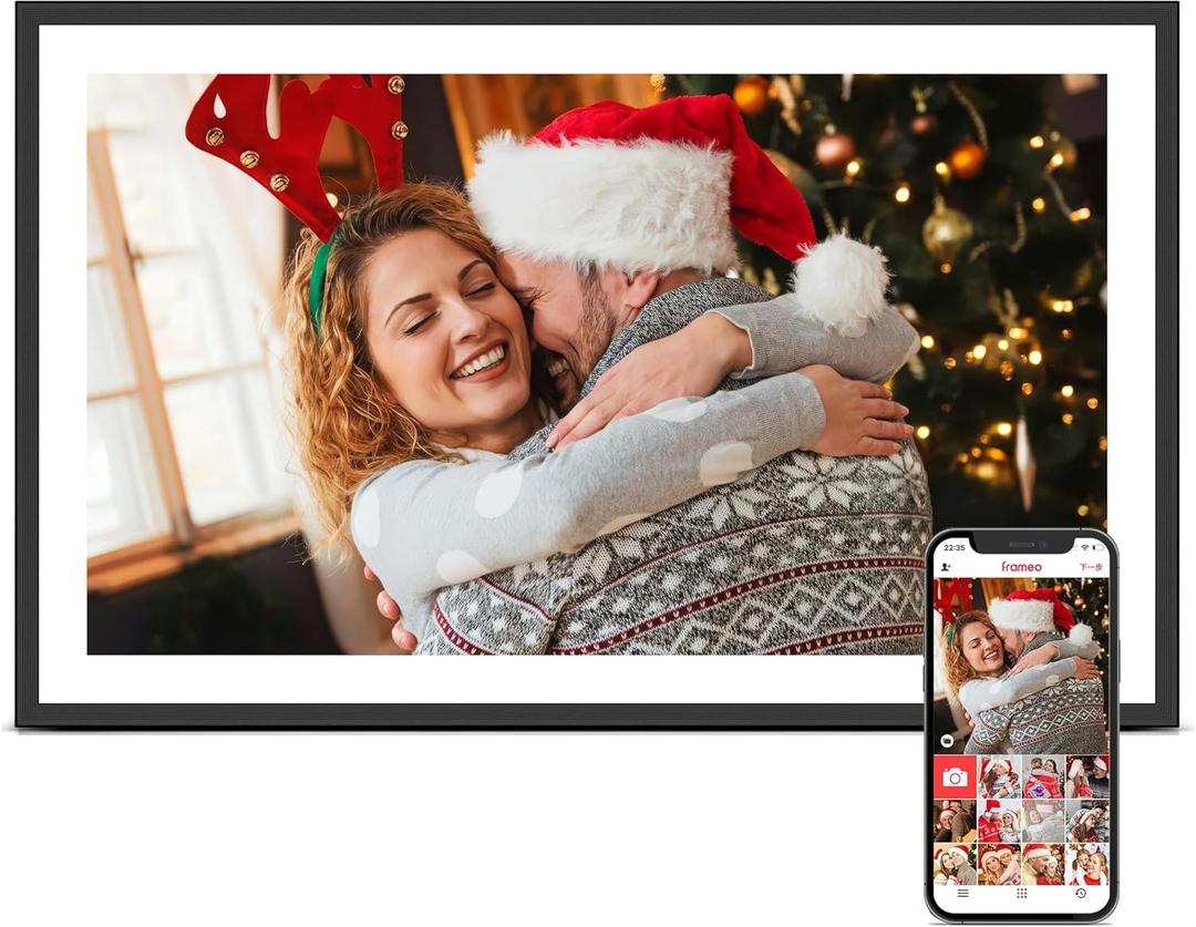 Digital Picture Frame 10.1 Inch HD Touch Screen Digital