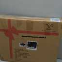 Indestructible Heated Cat House for Outside, Large Heated Outdoor Cat House 100% Weatherproof with Escape Door, Outdoor Cat Shelter for Multiple Cats Feral Stray Kitty, 21.7"x17"x17.5"