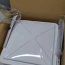 11" RV Roof Vent Fan 6-Speed-Reversible (White 11")