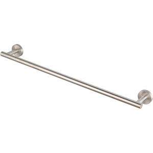 GERZWY 24-Inch Bath Towel Bar Brushed Stainless Steel Bathroom Towel Bar Contemporary Style Wall Mount for Bath Kitchen AG1101C60-LS