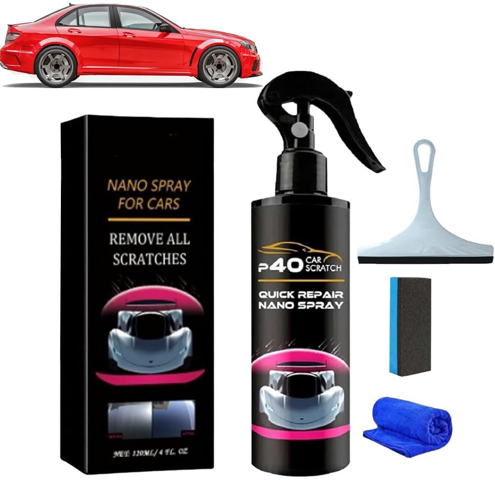 Car Scratch Spray P40 Nano Scratch Remover Spray (2-Pack)