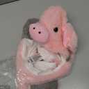 Animal Plush Hat with Moving Jumping Ears Pop Up Beating Hat Plush Cosplay Dress Up Funny Gift for Kids Adult