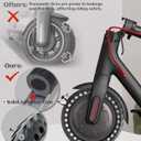 50/75-6.1 Scooter Tire, 8.5x2 Inch Solid Tires for OKai Gotrax GXL V2 Apex XL XR Hiboy S2R Xiaomi M365 Pro 2 Hover 1 Electric Scooter Replacement Wheels, 8 1/2X2 Tubeless Front Rear Tyre