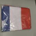 4th of July Decorations - 2 Pack 2x20 FT Patriotic Decorations Bunting Flags with Ribbon Ties - Fourth of July Deals Red White and Blue Independence Day 250th Anniversary Banner Indoor Outdoor Decor