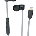 Acc Earbuds with lightning tip blk