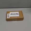 Alzassbg 9 Pack Antique Brass Cabinet Knobs, 1.1 Inch(28mm) Diameter Cabinet Handles Kitchen Hardware for Cabinets and Drawers AL6095AE