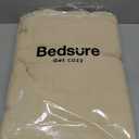 Bedsure 100% Cotton Muslin Blanket King Size for Bed - 4-Layer Breathable and Lightweight Thin Soft Summer Gauze Muslin Blanket for Adults, Linen Beige, 108x90 Inches