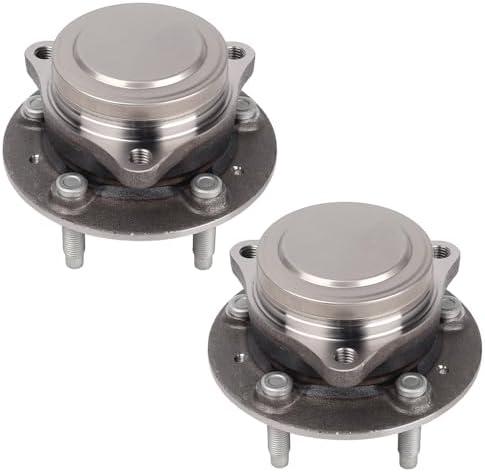 Autoround Pair 513441 Rear Wheel Bearing Hub Assembly Compatible with Chevy Equinox & GMC Terrain 2018-2021 FWD, 5 Lugs w/ABS