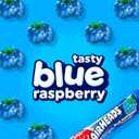 Airheads Full-Size Candy Bars, Taffy Candy Pack, Individually Wrapped Bulk Candy, Blue Raspberry Flavor Artificially Flavored, 36 Count Box