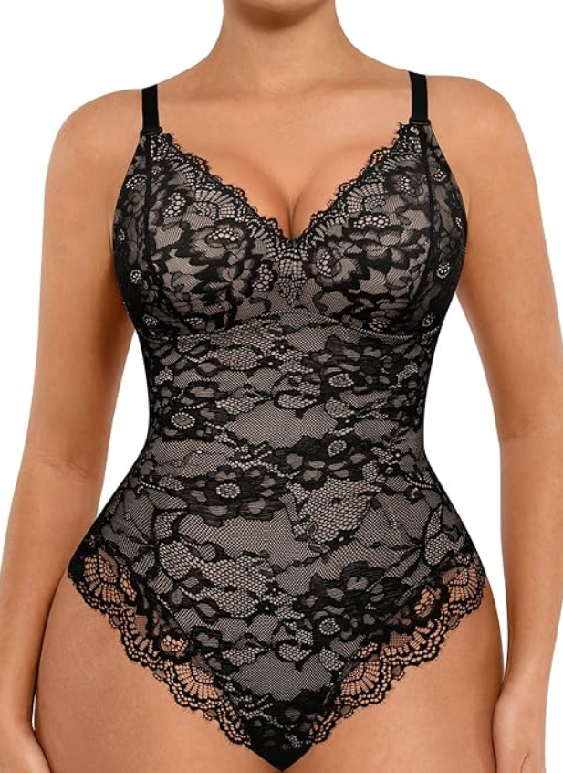 Feelin Girl Women's Body Suit Lace Body Suit Size S