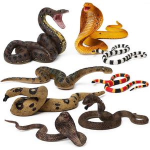 UANDME 8pcs Fake Snakes Toy Figurines Realistic Fake Snake Prank Rubber Snake Props Scary Snake Toy Scare Birds, Cobra Snake, Boa Constrictor, Coral Snake, Rattlesnake Wild Life Figures UANDME 8pcs Fake Snakes Toy Figurines Realistic Fake Snake Prank Rubber Snake Props Scary Snake Toy Scare Birds, Cobra Snake, Boa Constrictor, Coral Snake, Rattlesnake Wild Life Figures