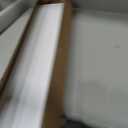 White Floating Shelves for Wall Decor, 32 in Shelf with Lip Set of 2, 31.5in