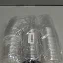 Zezzxu 50 Pack 12 oz Plastic Yogurt Parfait Cups with Dome Lids Inserts and Sporks, Clear Disposable Parfait Conatiners for Cereal Granola Fruit Snacks Veggies and Dips