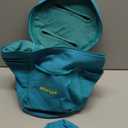 CRAFTISS Knitting Bag Yarn Storage - Valentine's Day Gift - Durable Canvas Yarn Holder for Crochet Accessories - Organizer Crochet Bag with Knitting Accessories Case (Turquoise)