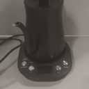 Electric Gooseneck Kettle, 1F Temperature Control, 304 Stainless Steel Inner, 0.8L/1200W Fast Heating with Auto Shut-Off & Safety Lock for Pour Over Coffee & Tea - Black