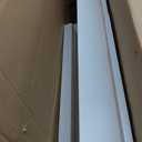 Solid Wood Desk with Drawers - 39 x 16 Inch Narrow Desks, Mid Century Modern Desks, Rubber Wood Study Table, Small Writing Desk for Small Spaces|Bedroom - White