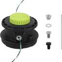 String Trimmer Head for Replacement RYOBI AC053N1BFH Reel Easy+ Bump Feed String Head with Speed Winder
