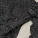 Saslax Women's Lace Bodysuit Sexy Deep V Neck Long Sleeve Body Suits Thong Slim Fit Double Lined Y2K Going Out Tops S