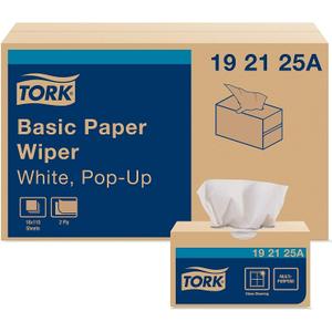 Tork Value Paper Towels White, Pop-up Box, 110 Paper Towels per Pack, 18 Packs