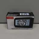 Timex Alarm Clock with Temperature Sensor and Large Display, Battery Operated for Bedroom Runs on 3 AAA Batteries (T108BC) (T108)