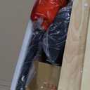 LINSY Solid Wood Bed Frame, Mid Century Modern Bed Frames Full Bedframe Wooden Platform Frame with Headboard and Slat Bases, No Box Spring Needed, Easy Assembly, Antique Walnut