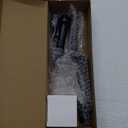 BARTOO 6AN Carburetor Dual Feed Fuel Line With Pressure Gauge For Holley 4150 Carburetor, Black