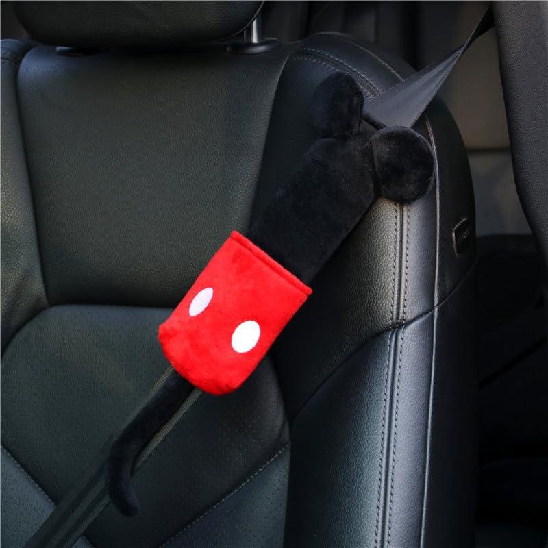 Seat Belt Cover Pad for Kids, Cute Seatbelt Covers, Cute Cartoon Car Seat Belt Cover Pads, Car Seat Shoulder Strap Pads, Seatbelt Cushion for Kids, Car Seat Strap Covers for Boys Girls (MK)