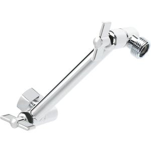 NearMoon Adjustable Shower Arm Universal Connection, Extension Arm, Adjust Angle to Upgrade Shower Experience, Easy to Install, Anti-leak (5 Inch, Chrome Finish)
