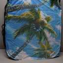Beach Palm Tree Windshield Sun Shade - Tropical Hawaii Blue Sea Shield Protector - Foldable Reflective UV Rays - Keep Your Vehicle Cool - Fits Car, Truck, SUV (55*27.6inch)