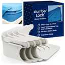 The Original USA Patented ZlumberLock – Secure Sheet Holder with Heavy-Duty Mattress Straps – No More Loose Bedding, Universal Fit, Easy One-Time Installation