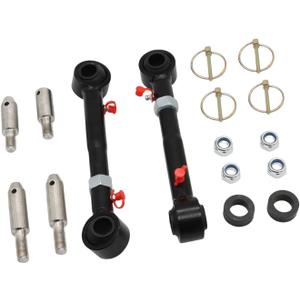 Nakkaa Adjustable Front Sway Bar Links Quicker Disconnect System 2.5-6" Lift Compatible with Wrangler JK JKU 2007-2018 Replacement